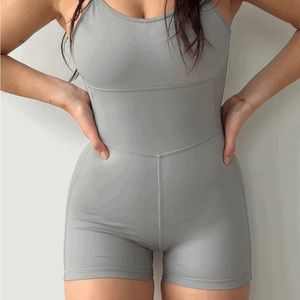 GREY JUMPSUIT